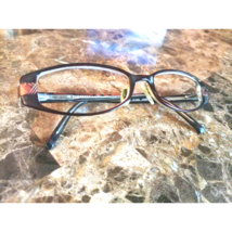 Burberry Eyeglass Frames B8465 Brown Plastic Full Rim Rectangular 50[]16... - £35.52 GBP