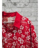 Philadelphia Phillies Hawaiian Island Short Sleeve Shirt Chevy Men L/XL ... - $11.99