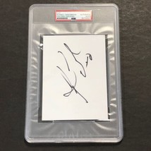 Russell Westbrook signed Cut PSA/DNA Los Angeles Lakers Autographed - £235.98 GBP