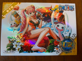 One Piece Anime Collectable Trading Card UR Insert PERONA Refractor Card - $7.99