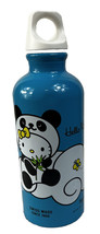 Sigg Sario Blue Hello Kitty Aluminum Metal Water Bottle Swiss Made ‘14 Screw Top - £22.98 GBP