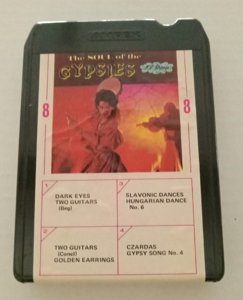 Primary image for 101 Strings 2 Albums- Soul of the Gypsies Vintage 8-track