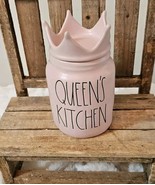 Rae Dunn &quot;Queens Kitchen&quot; Baby Pink Canister - $22.44