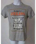 The Legend Of Zelda Women's Sz Small Gray 2018 Nintendo - $13.85