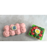 Lot 2 Leap Frog LeapFrog Grocery Cart Replacement 8 Cupcakes 10 Strawber... - $18.88 CAD