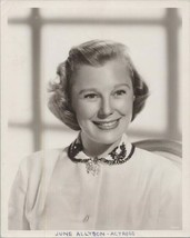 June Allyson original MGM stamped verso 8x10 double weight photo - £18.69 GBP