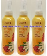 ( Lot 3 ) Personal.Care Citrus Love Hair &amp; Body Mist 6.1 Oz (180mL) Each - £16.34 GBP