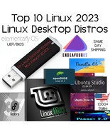 Linux 10 in 1 USB Installer UEFI/BIOS Best Value Ubuntu, Mint, Fedora, USA - $20.90 CAD