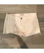 J. Brand Cut-Off Denim Sherbet Shorts sz 26 EUC - £19.10 GBP