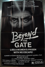 Beyond The Gate Original SS One Sheet Movie Poster 1980 24 x 36 Human Experiment - £9.15 GBP