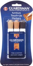 Wood Furniture Touch Up 3 Markers Scratch Brown Finish Marker Guardsman 465800 - £18.80 GBP