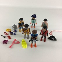 Playmobil Replacement 6pc Figure Lot Accessories Caveman Pirate Gladiator Geobra - £23.65 GBP