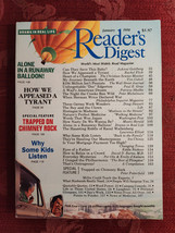 Readers Digest Magazine January 1991 Raoul Wallenberg Peter Potterfield - £12.65 GBP