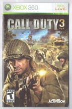 Call Of Duty 3 Microsoft XBOX 360 MANUAL Only - £7.58 GBP