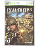 Call Of Duty 3 Microsoft XBOX 360 MANUAL Only - £7.66 GBP