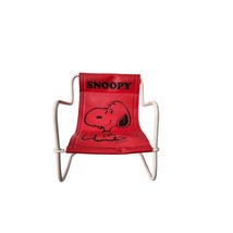 Vintage 1958 Snoopy Doll Chair Beach Lounger For Plush Toy Red Plastic - £13.45 GBP