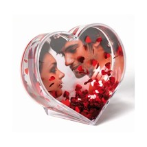 Walther Glitterheart Profil With Red Metal Hearts 9.1 x 6.5 cm  - $15.00