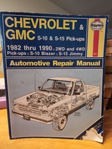 Haynes Repair Manual 1982 to 1984 Chevrolet Gmc S-10 s-15  Pickups Blazer jimmy - $14.46