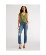 Sofia Jeans Women's Twill Vest, Sizes S (4-6) - $10.00