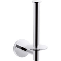 KOHLER 27293-CP Elate Vertical Toilet Paper Holder, Polished Chrome - $57.99