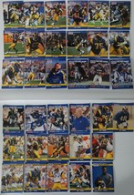 1990 Pro Set Series 1 &amp; 2 Update Los Angeles Rams Team Set 34 Football Cards - £5.49 GBP