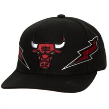 Mitchell &amp; Ness men&#39;s nba chicago bulls double trouble snapback cap in B... - £31.01 GBP