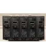 Lot Of 5 B120 SIEMENS BL 1 pole 20 amp 120 volt Bolt On Circuit Breaker - €19,10 EUR