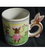 Wonderful Gently Used Easter Transferware Coffee Mug- Ceramic - VGC - SU... - $13.56 CAD