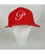 New Paramount Pictures Snapback Hat Red White Embroidered Adjustable Vin... - $26.72