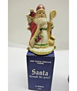 Santa Through The Years St. Nicholas 1880 Christmas porcelain figure (1990) - $7.59