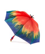 Parrot Full Size Umbrella Unique Design With Standing Feet Tip Multi-Col... - £31.45 GBP