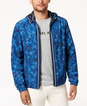 $398 Michael Kors Men&#39;s Floral Camo-Print Hooded Bomber Jacket, Size: Me... - $197.99