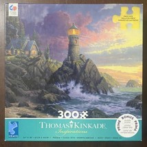 Rock of Salvation 300 Pc Ceaco Jigsaw Puzzle By Thomas Kinkade - New &amp; Sealed - £11.49 GBP