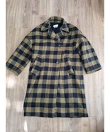 FAB BROWN AND BLACK CHECK WOOL COAT by TOAST SIZE 8 - £76.06 GBP