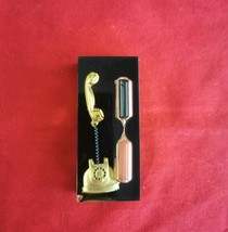 Vintage Lucite Kitchen Sand Egg Telephone Call Timer - $12.99