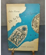 De La Terra A La Lune-From Earth To The Moon by Jules Verne 1959 French ... - £35.51 GBP