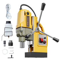 VEVOR Electric Mag Drill Press, 1400W, 1.6&quot; Diameter, 2810 lbf, 800 RPM ... - $157.90