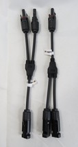 BougeRV Solar Connectors Y Branch Parallel Adapter Cable Wire Plug Solar Panel - $9.50