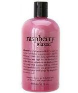 Philosophy Raspberry Glazed Shampoo Shower Gel Bubble Bath 16 oz NEW - $52.96 CAD