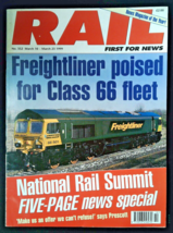 Rail Magazine March 10 - 23 1999 mbox1385 No.352 National Rail Summit - £3.86 GBP