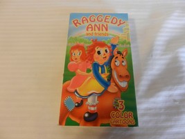 Raggedy Ann And Friends (VHS, 1997) 3 Color Cartoons - £7.19 GBP