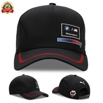 New Puma Cap Bmw M Motorsport Baseball Cap Premium Black Cap Unisex - £38.48 GBP