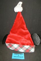 Disney Parks Christmas Holiday Flannel Red Plaid Santa Mickey Ears Hat 2020 NWT - £41.89 GBP
