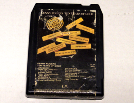 Kenny Rogers - Ten Years Of Gold 8-Track - New pads and splice test played. - £4.66 GBP