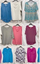 9 Plus Size 3X Blouse Tops Shirts Folunsi Terra &amp; Sky Time &amp; Tru - $36.00 CAD