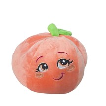 Fiesta Orange Smiling Grinning Peach Fruit Plush Stuffed Animal 2018 9&quot; - £21.46 GBP