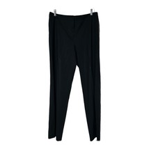 Lafayette 148 Women Black Menswear Wool Blend Trouser Pants Size 10 Altered 32” - £19.65 GBP