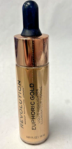 Revolution Euphoric Gold Liquid Highlighter 0.61 fl oz / 18 ml - £18.39 GBP