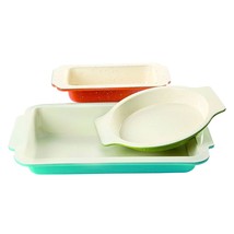 Gibson ColorSplash Imbue 3 Piece Carbon Steel Nonstick Bakeware Set in Assorted  - $98.22 CAD