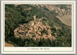 Italian Postcard S. CASCIANO DEI BAGNI Cipriani Giancarlo Vintage PC - £3.72 GBP